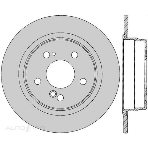 New Genuine PROTEX Rotor - Rear #DR267