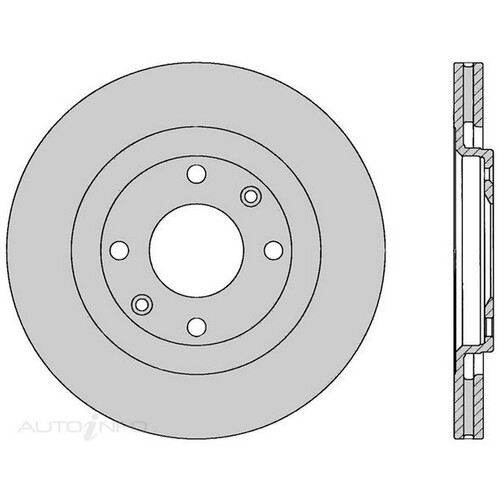 New Genuine PROTEX Rotor - Front #DR274