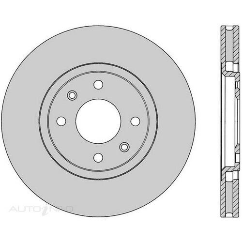 New Genuine PROTEX Rotor - Front #DR277