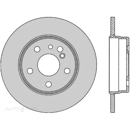 New Genuine PROTEX Rotor - Rear #DR283