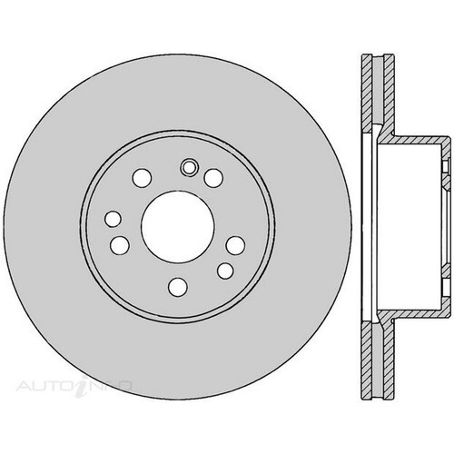 New Genuine PROTEX Rotor - Front #DR284