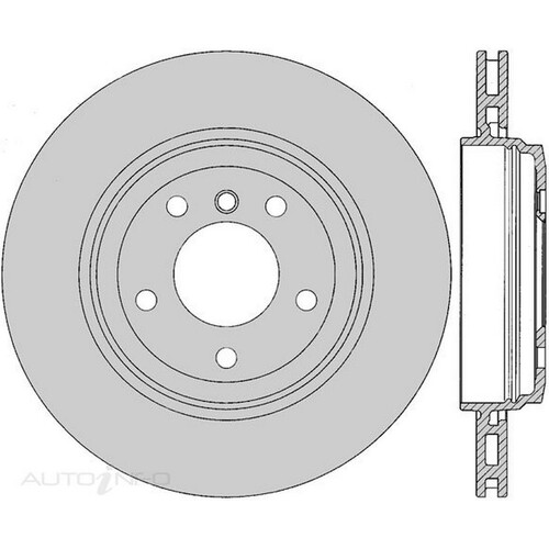 New Genuine PROTEX Rotor - Rear #DR2856
