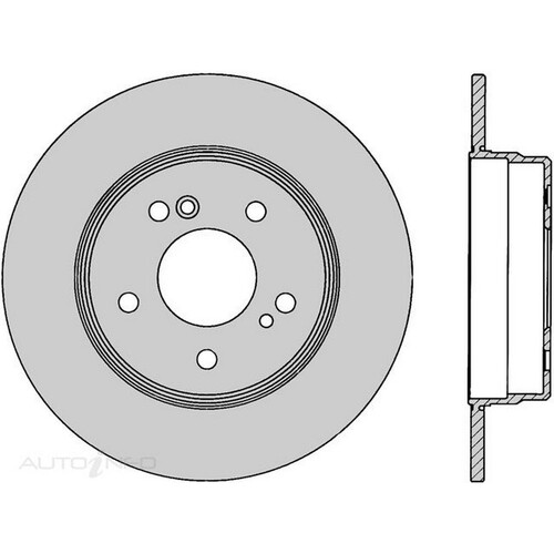 New Genuine PROTEX Rotor - Rear #DR287