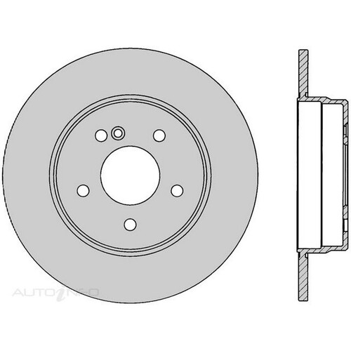 New Genuine PROTEX Rotor - Rear #DR289