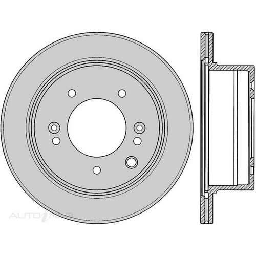 New Genuine PROTEX Rotor - Rear #DR2899