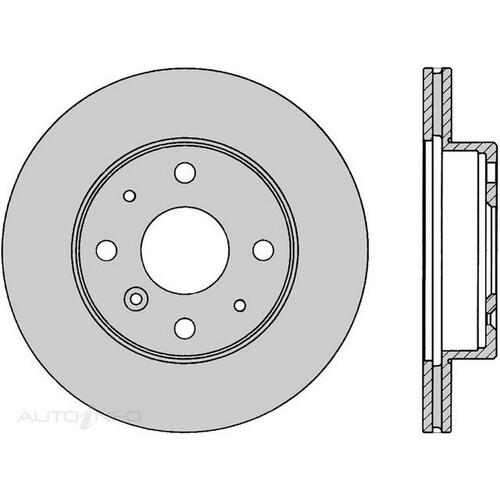 New Genuine PROTEX Rotor - Front #DR295