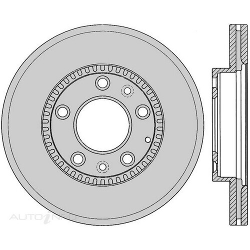 New Genuine PROTEX Rotor - Front #DR2950