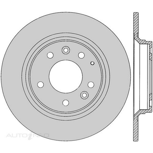 New Genuine PROTEX Rotor - Rear #DR2951