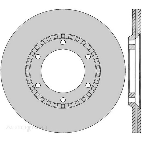 New Genuine PROTEX Rotor - Front #DR329