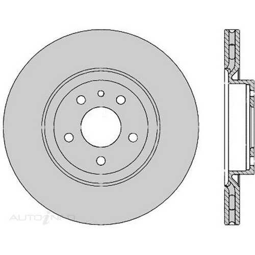 New Genuine PROTEX Rotor - Front #DR356
