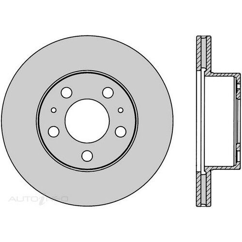 New Genuine PROTEX Rotor - Front #DR383