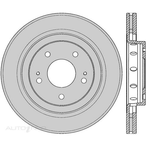 New Genuine PROTEX Rotor - Front #DR417