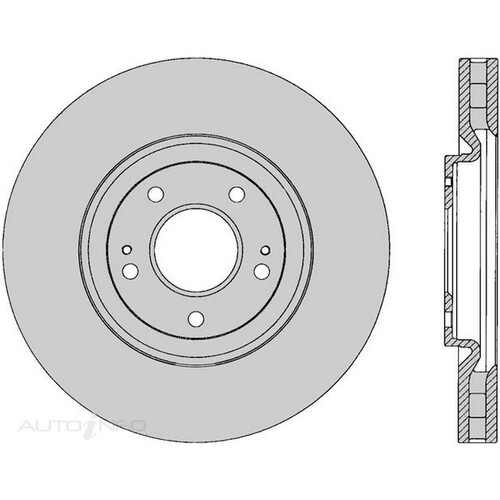 New Genuine PROTEX Rotor - Front #DR418