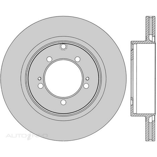 New Genuine PROTEX Rotor - Rear #DR419