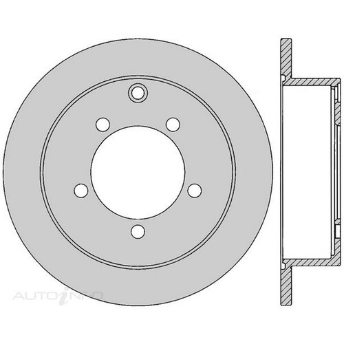 New Genuine PROTEX Rotor - Rear #DR426
