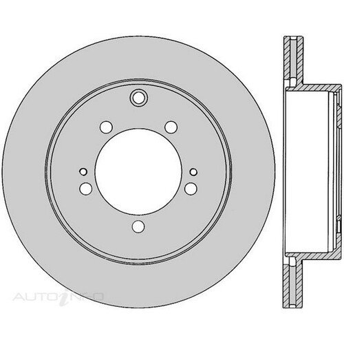 New Genuine PROTEX Rotor - Rear #DR429
