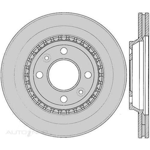 New Genuine PROTEX Rotor - Front #DR430