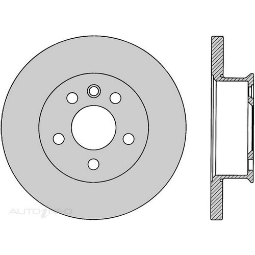 New Genuine PROTEX Rotor - Front #DR448