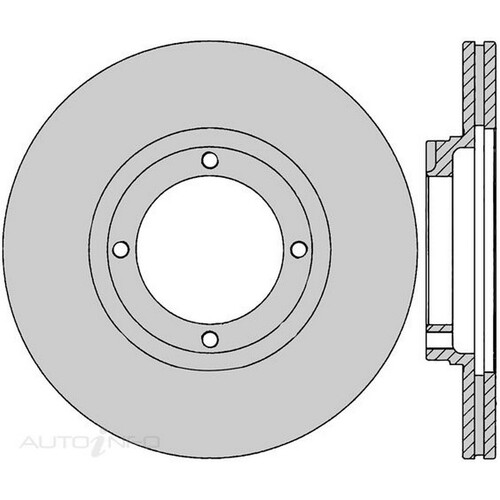 New Genuine PROTEX Rotor - Front #DR451