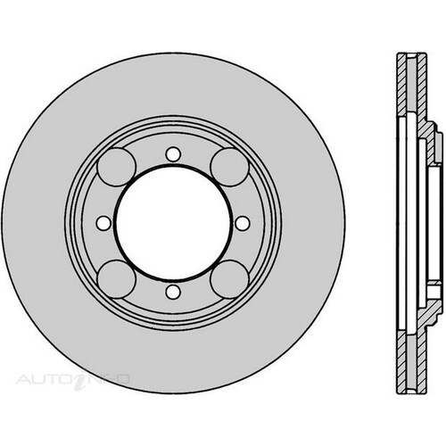 New Genuine PROTEX Rotor - Front #DR453