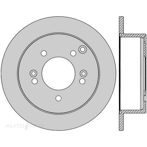 New Genuine PROTEX Rotor - Rear #DR461