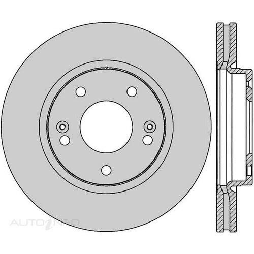 New Genuine PROTEX Rotor - Front #DR464