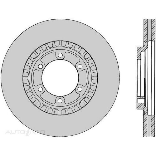 New Genuine PROTEX Rotor - Front #DR466