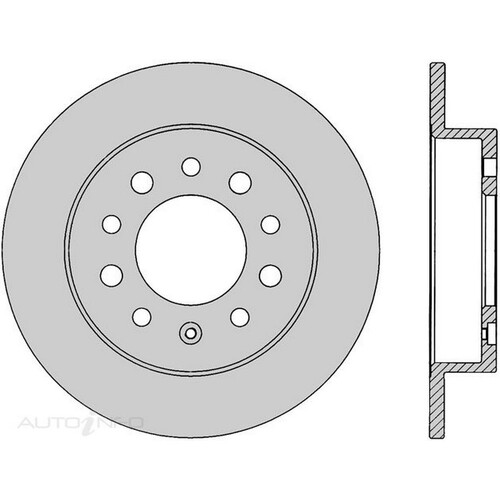 New Genuine PROTEX Rotor - Rear #DR469