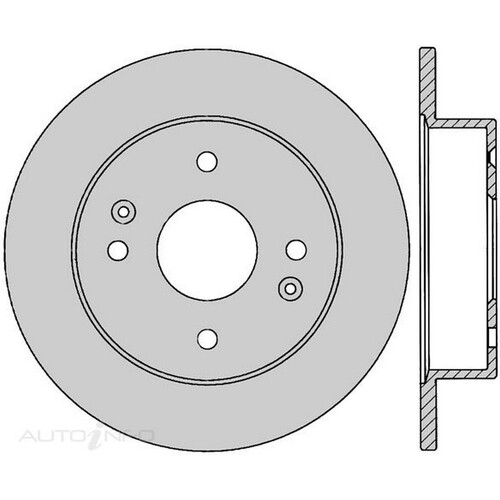 New Genuine PROTEX Rotor - Front #DR471