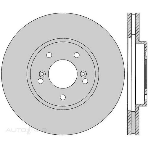 New Genuine PROTEX Rotor - Front #DR476
