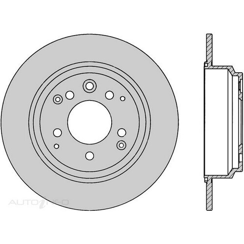 New Genuine PROTEX Rotor - Rear #DR479