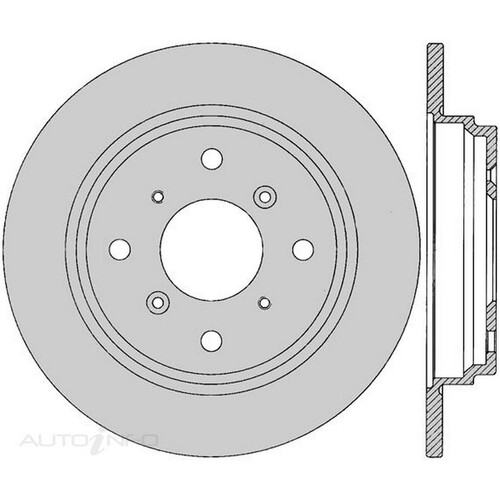 New Genuine PROTEX Rotor - Rear #DR481