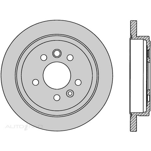 New Genuine PROTEX Rotor - Rear #DR503