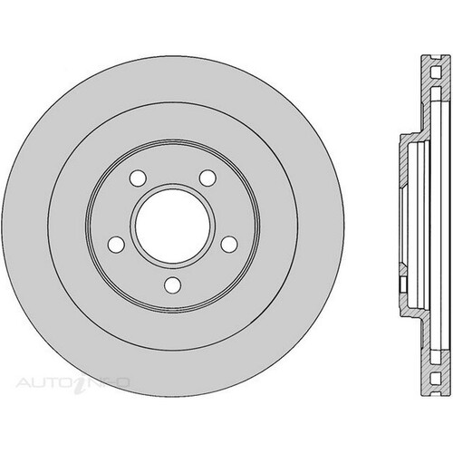 New Genuine PROTEX Rotor - Front #DR506