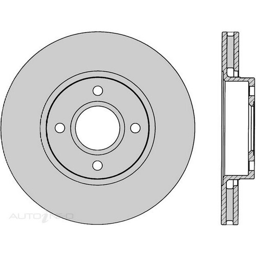 New Genuine PROTEX Rotor - Front #DR508