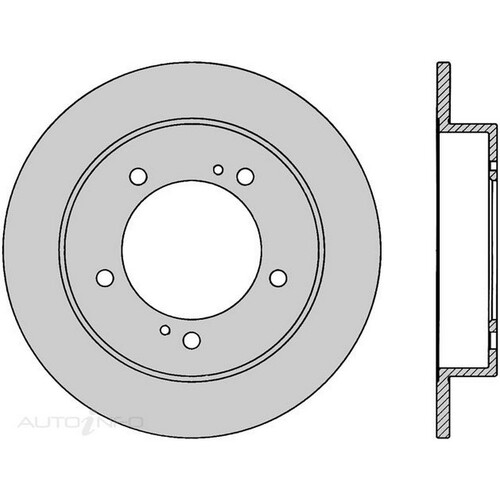 New Genuine PROTEX Rotor - Front #DR513