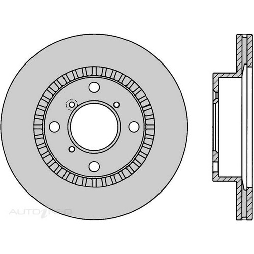 New Genuine PROTEX Rotor - Front #DR519