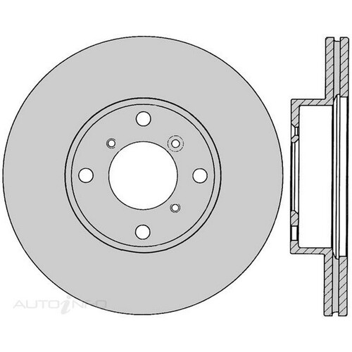 New Genuine PROTEX Rotor - Front #DR520