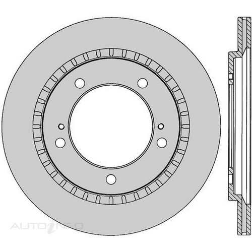 New Genuine PROTEX Rotor - Front #DR524