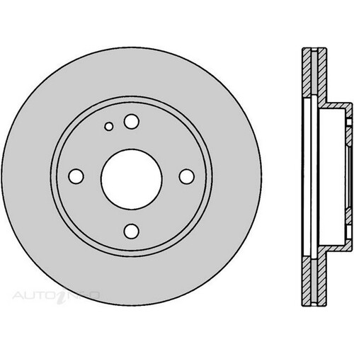 New Genuine PROTEX Rotor - Front #DR532