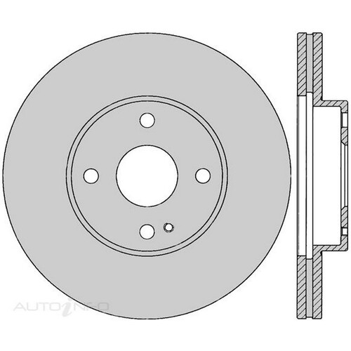 New Genuine PROTEX Rotor - Front #DR533