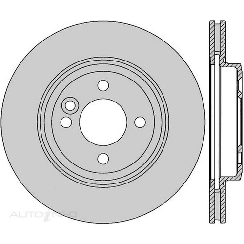 New Genuine PROTEX Rotor - Front #DR542