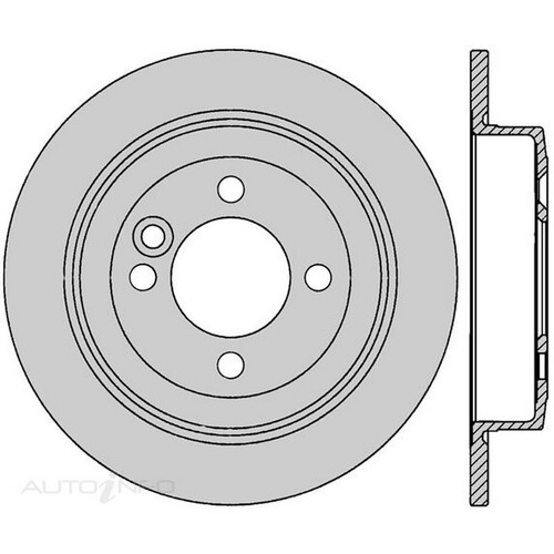 New Genuine PROTEX Rotor - Rear #DR543