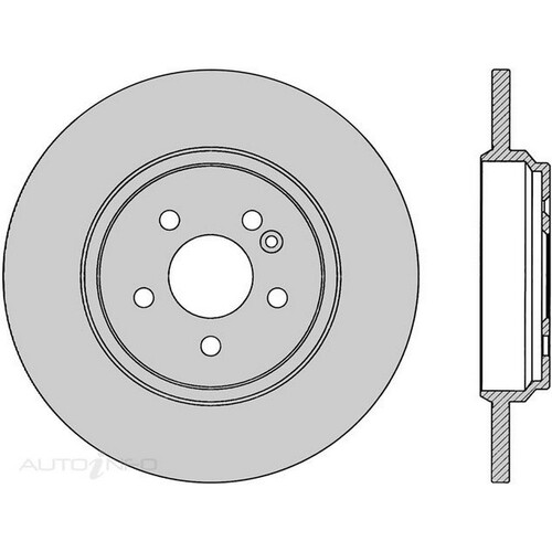 New Genuine PROTEX Rotor - Rear #DR553