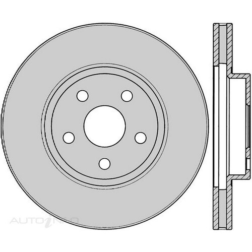New Genuine PROTEX Rotor - Front #DR562