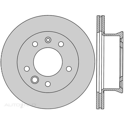 New Genuine PROTEX Rotor - Front #DR566