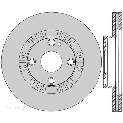 New Genuine PROTEX Rotor - Front #DR576