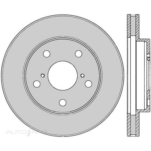 New Genuine PROTEX Rotor - Front #DR580