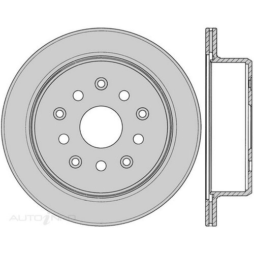 New Genuine PROTEX Rotor - Rear #DR586