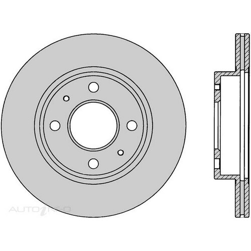 New Genuine PROTEX Rotor - Front #DR603
